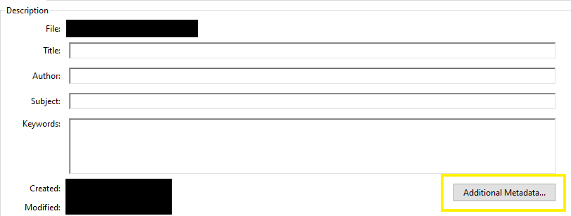 A module for adding metadata in Adobe Acrobat for PDF SEO.